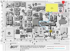 BCIT Campus Map